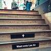 Guerrilla Subway Stair Signs Help You Get Oriented In This Crazy, Mixed-Up City